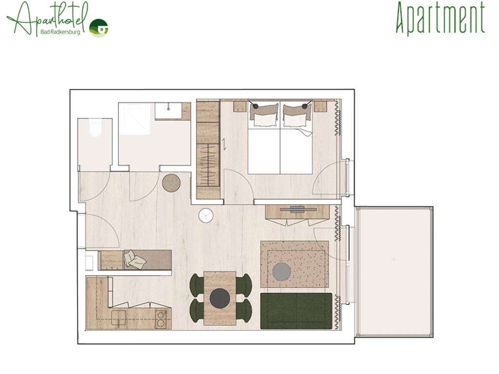 Plan Ferienwohnung