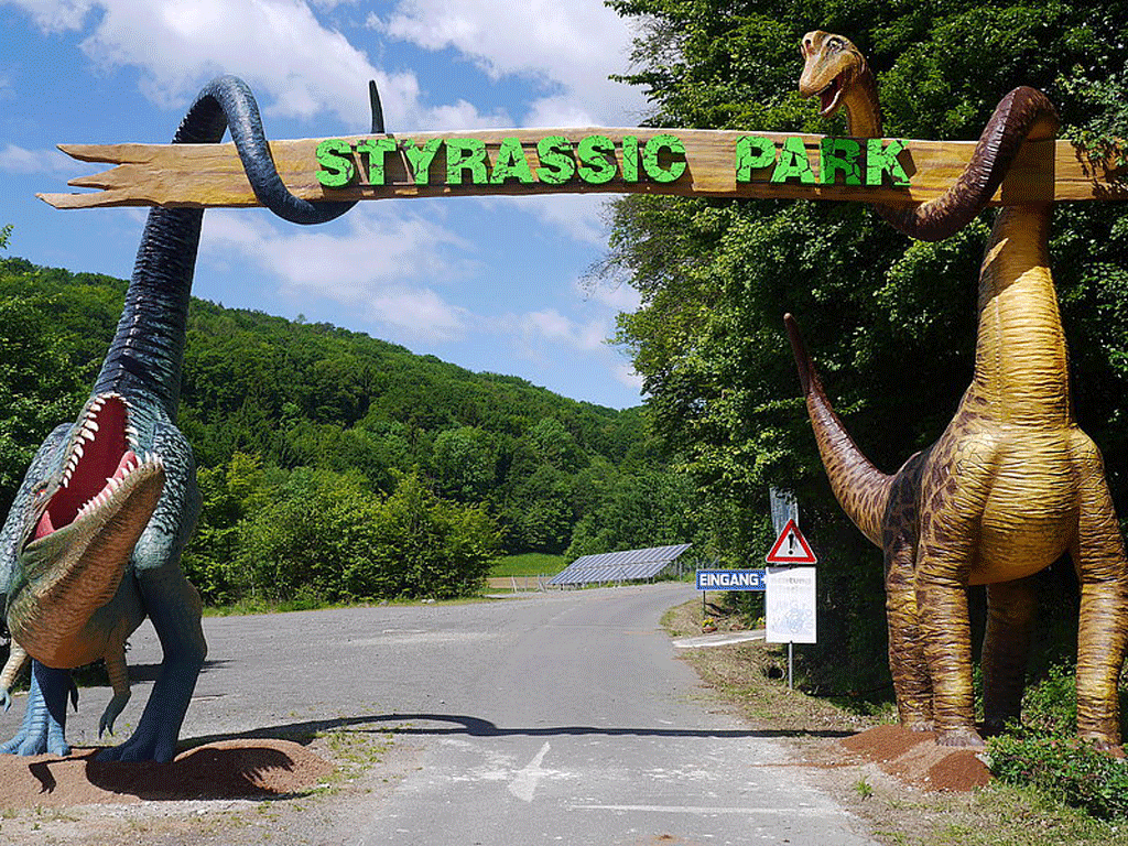 Styrassic Park Eingang